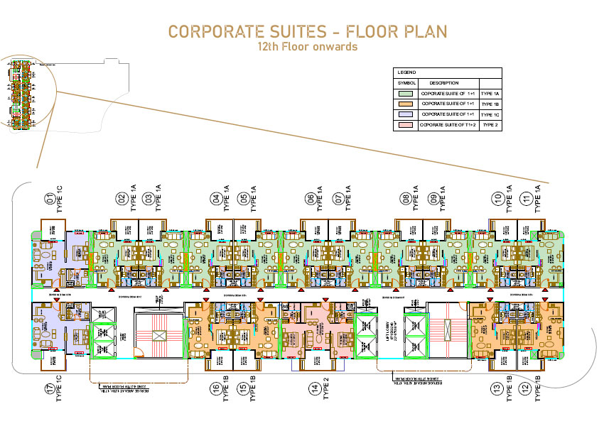 Corporate suites